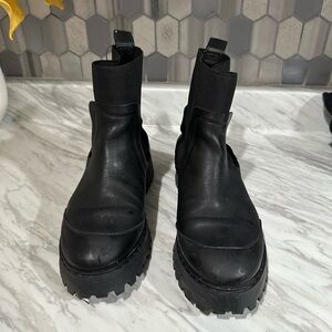 & Other Stories Black Combat Boots
